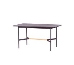 Mesa de comedor rectangular en madera de roble  - Blackstorm 140x80