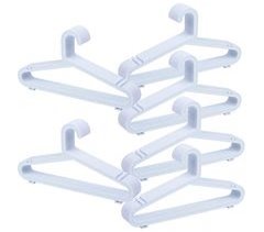 Percha de plastico pack de 72 unidades