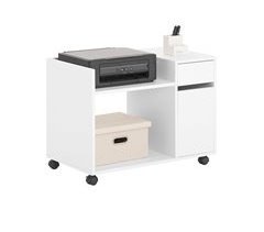 Soporte para Impresora Multifuncional Armario ASK02-W SoBuy ES