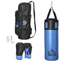 Saco de Boxeo PU, EPE, Nylon HOMCOM