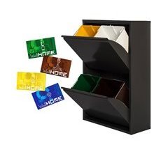 Papelera y bolsas de basura