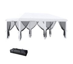 Carpa Plegable Acero, Tela Oxford Outsunny