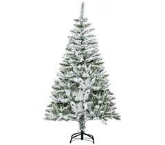 Árbol de Navidad Plástico, Acero HOMCOM, hogar - decoración