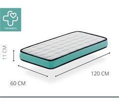 Colchón cuna  CONFORT BABY- Transpirable, Ergonómico