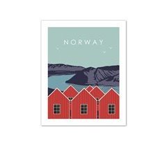 Lámina NORWAY 50x40cm marca MARCOMUEBLE 