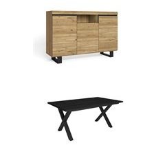 Conjunto Muebles de Salón, Mesa, Aparador