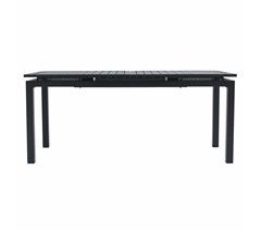 Mesa extensible de jardín ORION gris oscuro