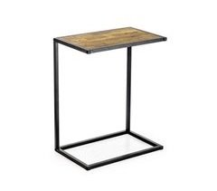 Mini mesa SARA madera y metal 40x25x50cm