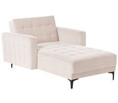 Beliani Chaise longue Terciopelo ABERDEEN