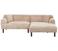 Beliani Sofá esquinero Poliéster HOLT