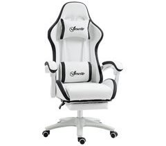Silla Gaming PU, Espuma, Nailon, Acero Vinsetto