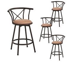 MEUBLES COSY Sillas De Bar Con Respaldo De Diseño Moderno