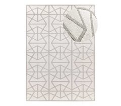 Alfombra geométrica con relieve FLORA - ATTICGO 160x230