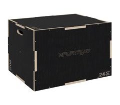 Cajón Pliométrico Madera de Haya SPORTNOW, ferretería - seguridad