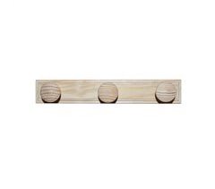 Colgador 3 pomos