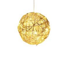 Bola Navideña Luminosa con 40 Luces LED en cálido