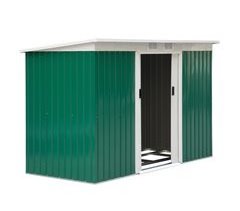 Caseta de Jardín Acero Galvanizado Outsunny