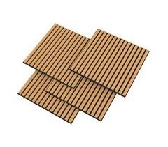 Set de 4 paneles acústicos Vang 3D 1,44 m² lamas lineales