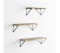 Set de 3 estantes de pared Amaro