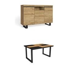 Conjunto Muebles de Salón, Mesa, Aparador