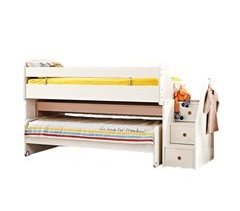 Cama midi con escritorio