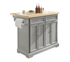 Isla de Cocina con Tablero Extensible FKW71-SCH SoBuy 115