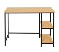 Mesa de Ordenador tablero de partículas, metal HOMCOM 106x50