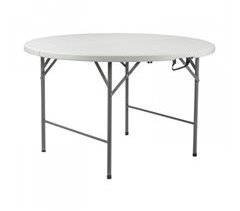 Mesa Plegable Redonda Efecto Granito Thinia Home 150x150