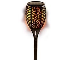 Antorcha solar luz LED efecto fuego Aktive