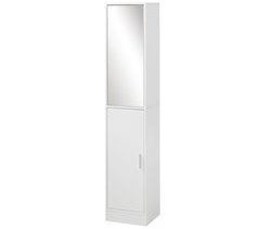 Armario para Baño Alto Melamina de Madera kleankin, hogar - baño