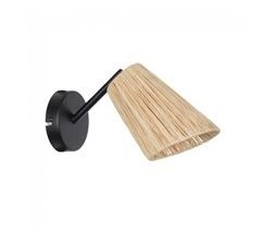 Aplique de pared Playa Metal - Rafia Natural