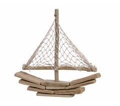 Figura BARCO MADERA marca DECORIS