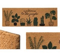 Felpudo fibra de coco 40x120cm JUNGLA