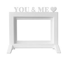 Well Home - Marco de Fotos de Mesa o Pared / Modelo ''YOU & ME'