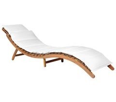 Beliani Tumbona LUINO