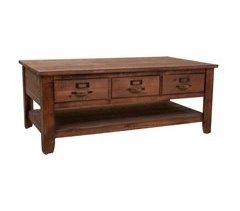 Mesa de centro de madera