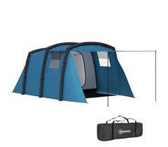 Tienda Campaña Inflable Tela de Poliéster 210T, PE Outsunny