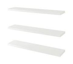 Set de 3 baldas flotantes Stranda MDF/metal 100