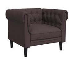 Sillón Chesterfield de tela