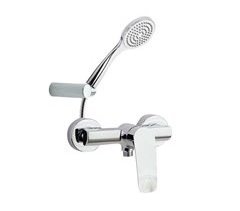 Conjunto Grifo Ducha Monomando con Sistema C2 de Ahorro
