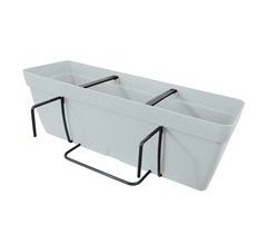 Jardinera 60 Cm Con Escuadra De Fijación Cuadrada