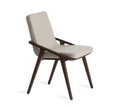 ANGEL CERDA Silla comedor patas nogal