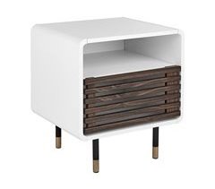 Beliani Mesa de noche RIFLE