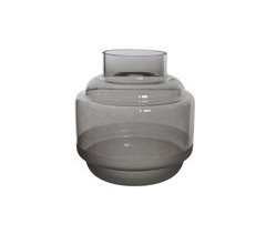 Jarrón decorativo ULA 19cm gris