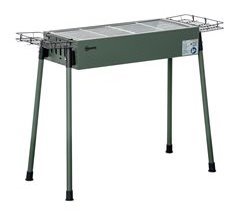 Barbacoa de Carbón Acero Inoxidable, Metal Galvanizado Outsunny