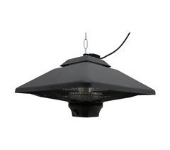 Estufa Colgante de Techo Metal, Aluminio, Plástico Outsunny