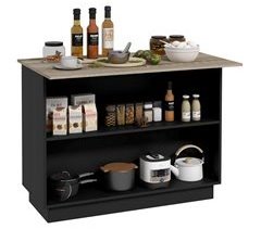 Isla de Cocina MDF HOMCOM, hogar - cocina