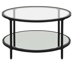 Beliani Mesa de centro BIRNEY 70x70