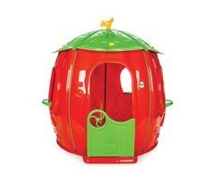 Caseta infantil de plástico con forma de fresa STRAWBERRY HOUSE