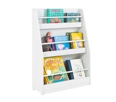 Librería para Niños de estante de 3 Niveles KMB45-W SoBuy